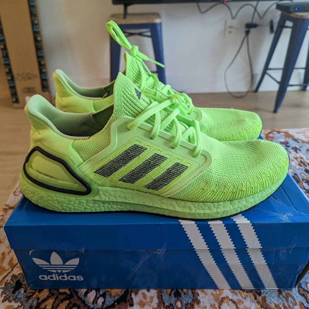 Adidas Ultraboost 20 Signal Green Men's size 13